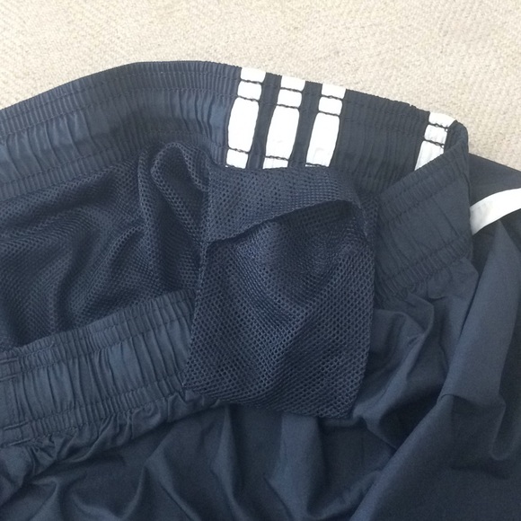 Navy Blue Athletic Adidas Shorts - Picture 4 of 4